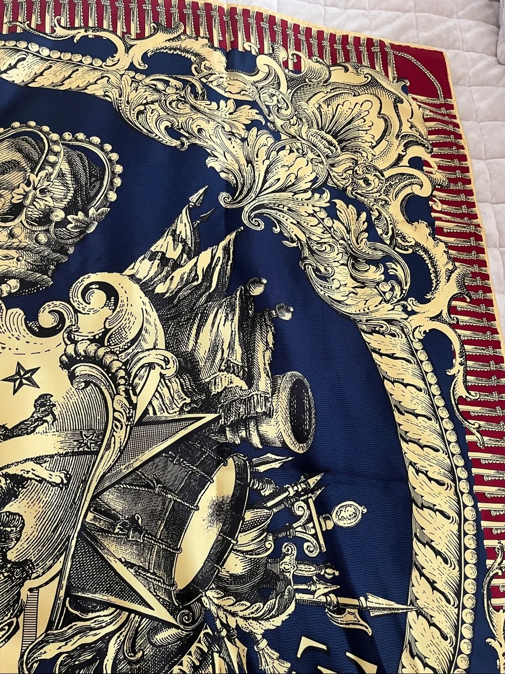 Gianfranco Ferre silk scarf new without tags